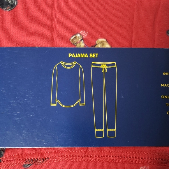 Polo Ralph Lauren Polo Bear PJ Set - Picture 6 of 6
